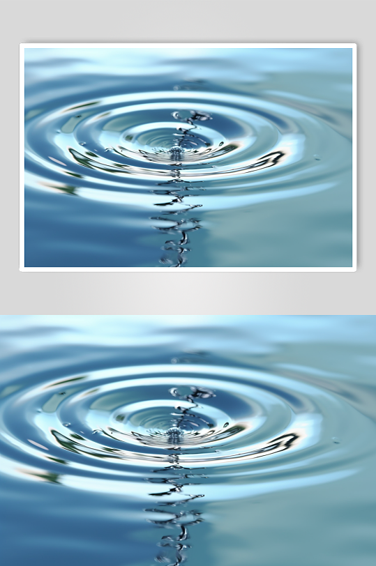 AI数字艺术简约水创意背景图片