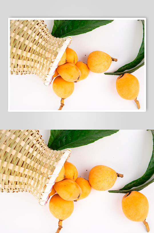 枇杷芦橘夏季水果鲜果摄影图片