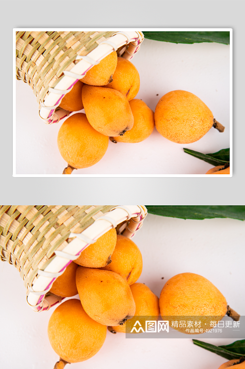 枇杷芦橘夏季水果鲜果摄影图片素材