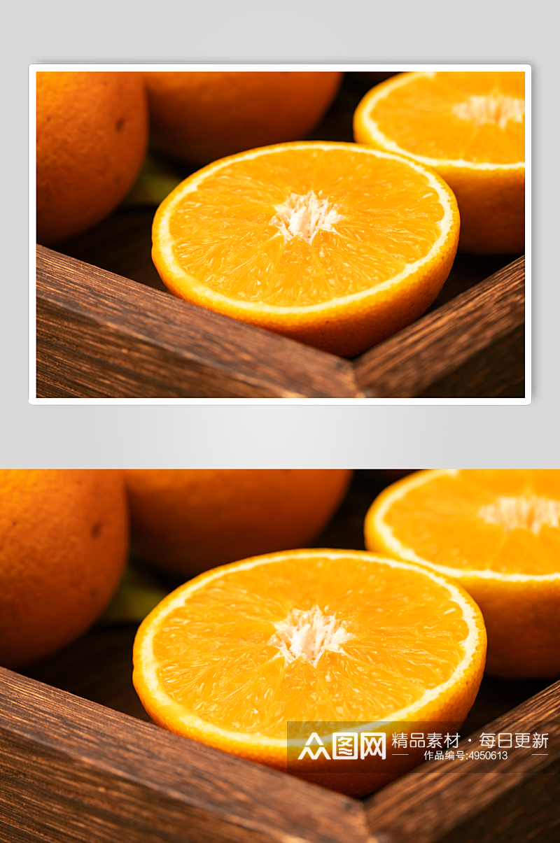 新鲜清新夏橙橘子夏季水果食物摄影图片素材