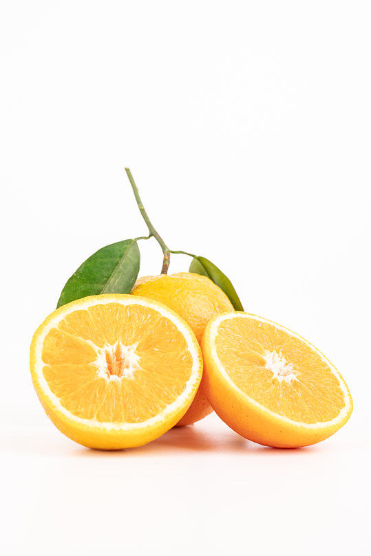 新鲜可口夏橙夏季水果摄影图片-众图网