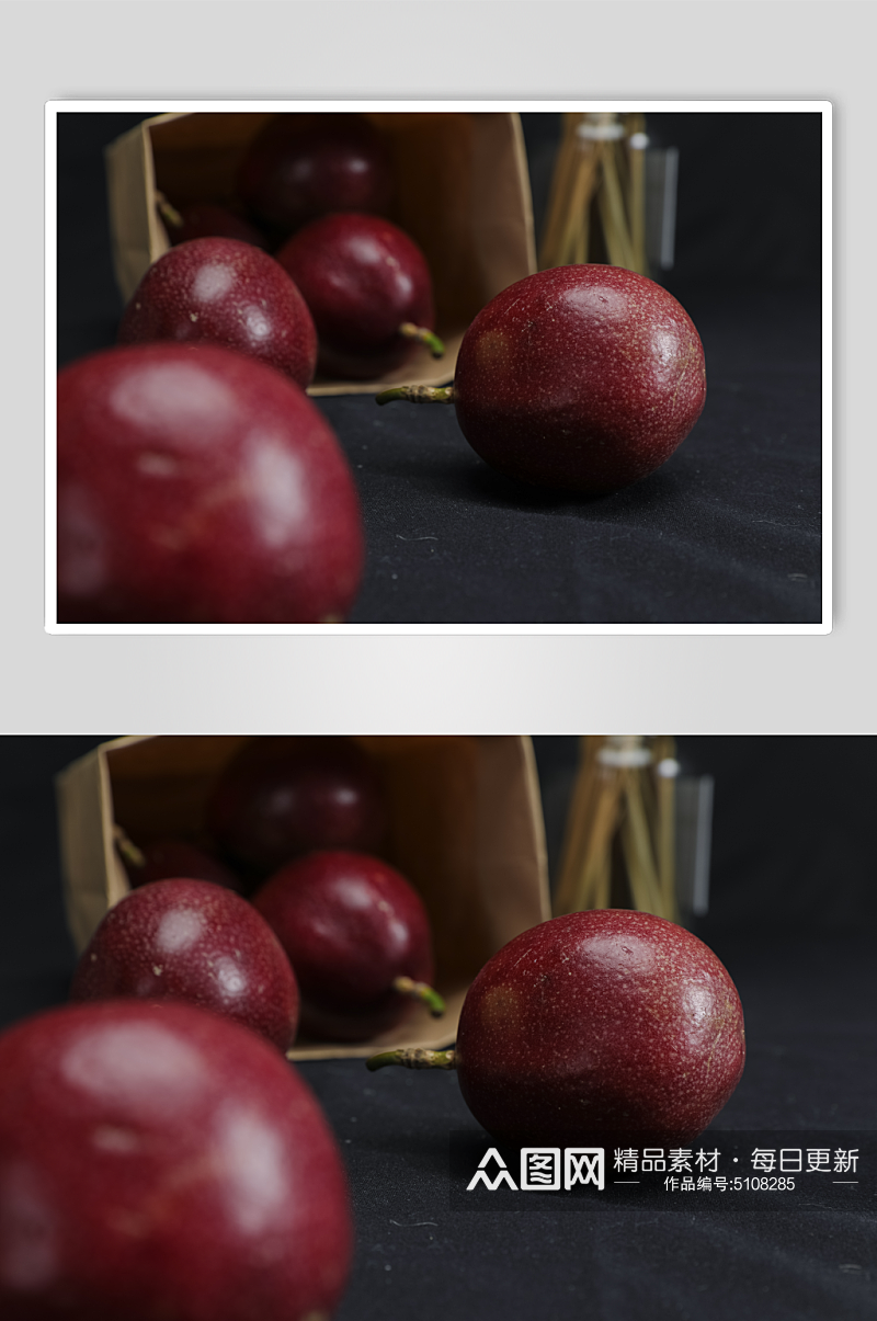 美味百香果零食美食摄影图片素材