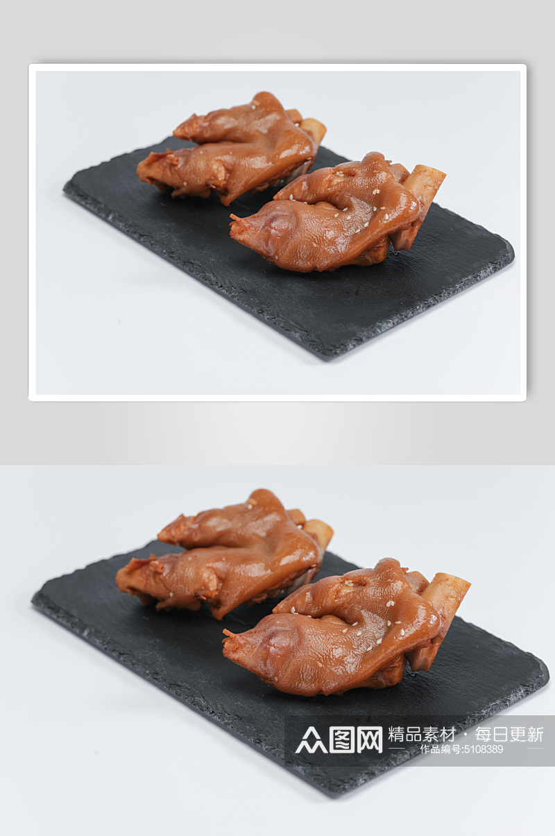卤猪手零食美食摄影图片素材