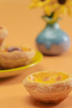 酥脆蛋挞零食美食摄影图片