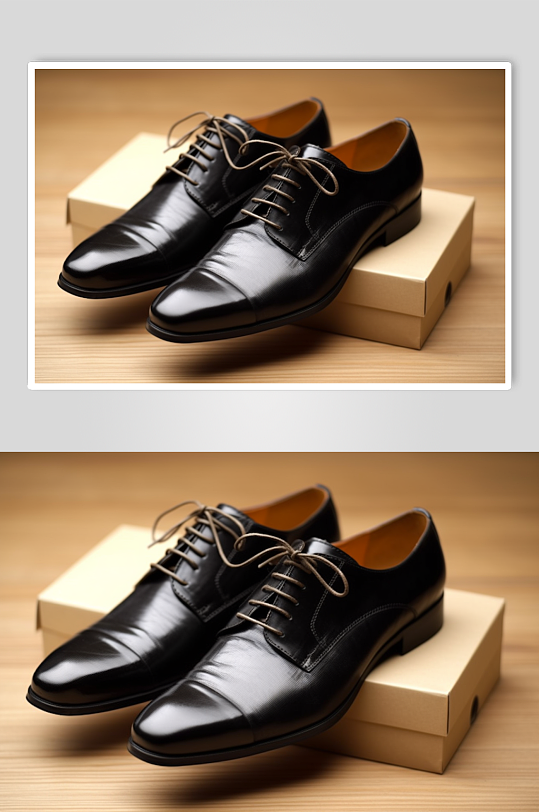 AI数字艺术皮鞋随身配饰摄影图片