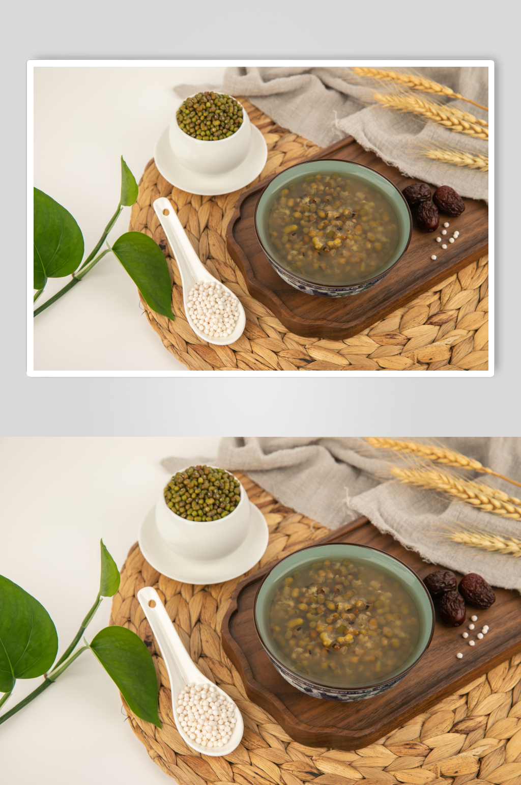 綠豆湯糖水美食攝影圖片素材