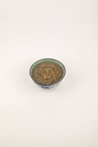 绿豆汤糖水美食摄影图片