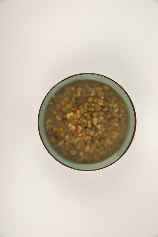 绿豆汤糖水美食摄影图片