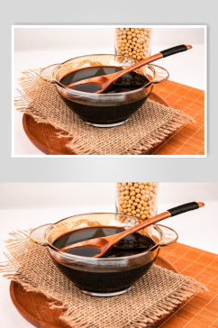 酱油调味料佐料厨房用品摄影图片