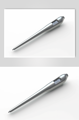 AI数字艺术高清体温计医疗仪器摄影图片