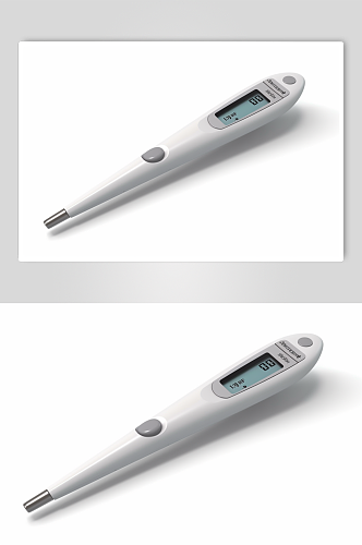 AI数字艺术高清体温计医疗仪器摄影图片