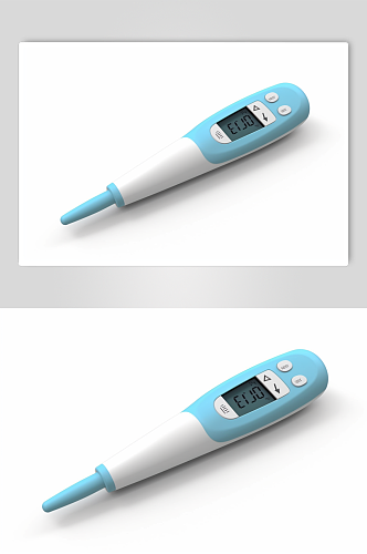 AI数字艺术高清体温计医疗仪器摄影图片