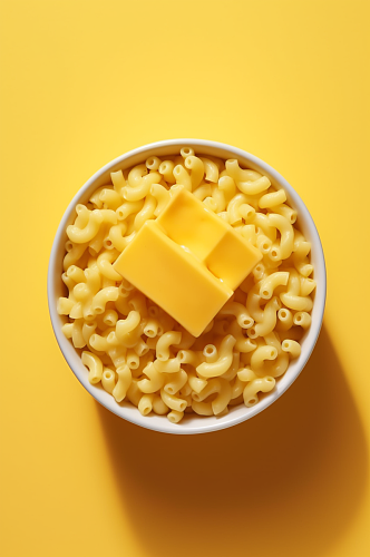 AI数字艺术高清通心粉食物美食摄影图片