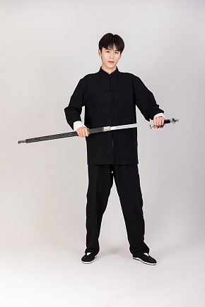 练剑中华传统武术练武男生人物摄影图片素材下载-众图网