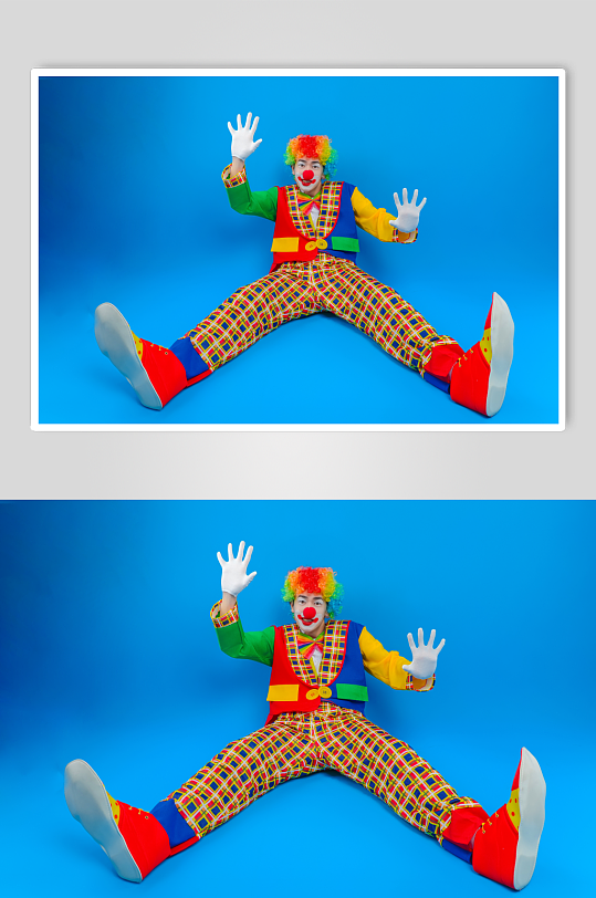 幽默搞笑小丑人物摄影图片