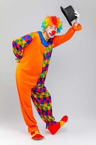 变魔术幽默搞笑小丑人物摄影图片