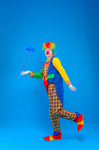 杂耍幽默搞笑小丑人物摄影图片