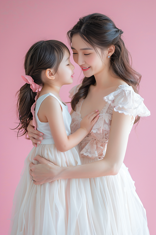 AI数字艺术母亲节肖像人物摄影图-众图网