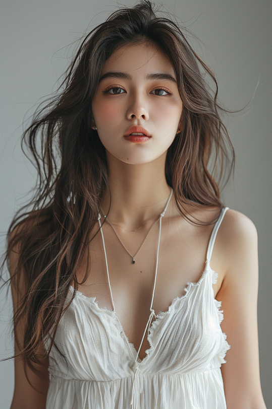 AI数字艺术美女医美肖像人物摄影图-众图网