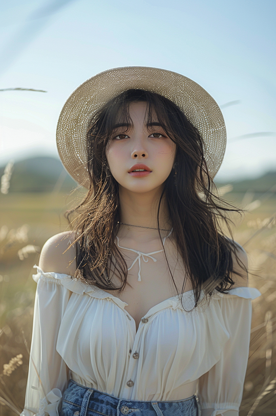 AI数字艺术美女医美肖像人物摄影图-众图网