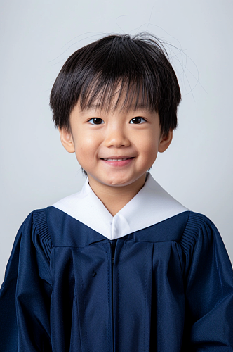 AI数字艺术儿童小学生肖像人物摄影图