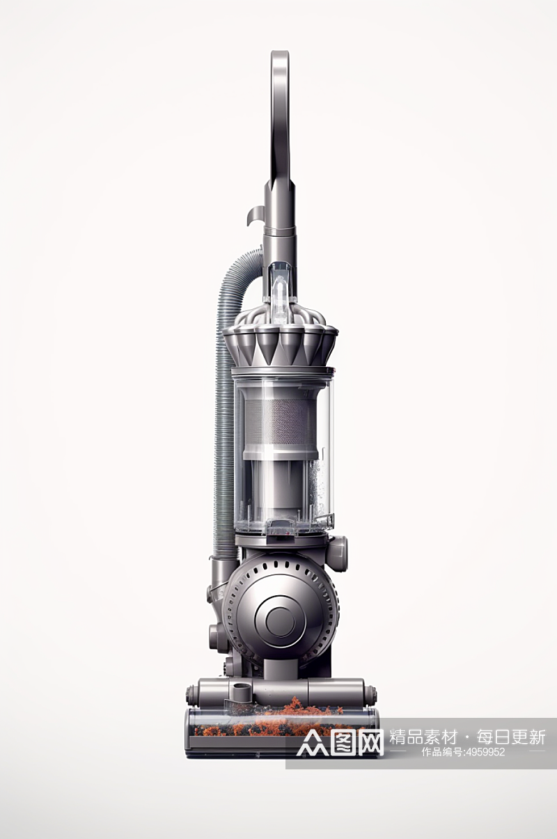 AI数字艺术吸尘器家用清洁电器摄影图片素材