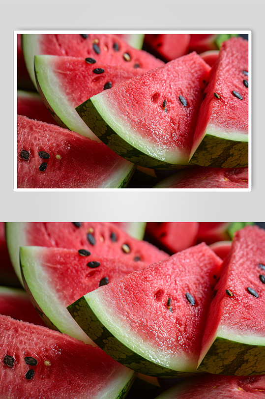AI数字艺术美味水果西瓜图片