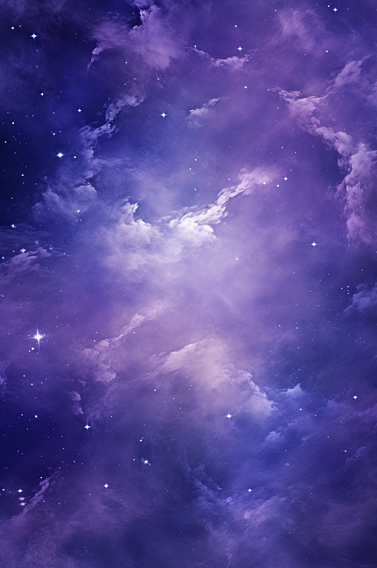 AI数字艺术宇宙星河星空底图背景图-众图网