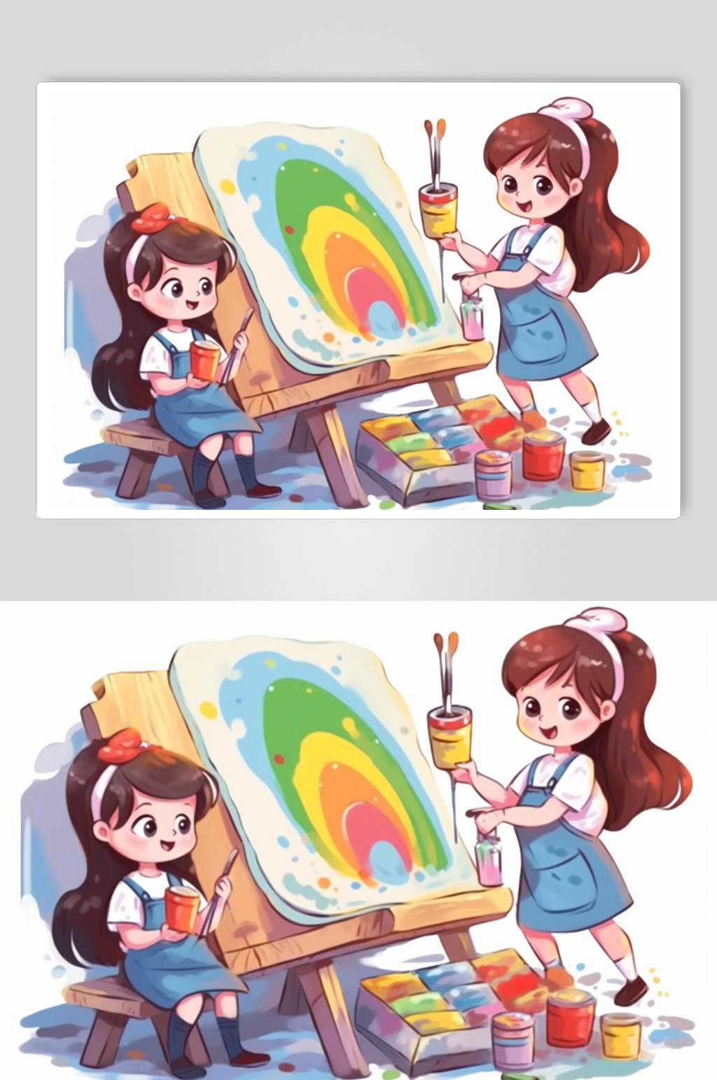 卡通绘画插画素材_卡通绘画插画模板_卡通绘画插画设计图片免费下载-众图网