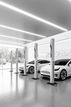 AI数字艺术高清新能源汽车摄影图片