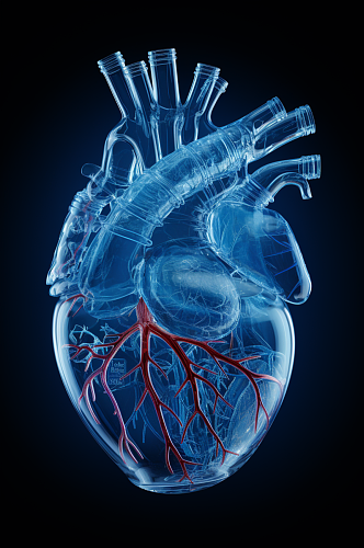 AI数字艺术医疗心脏图片