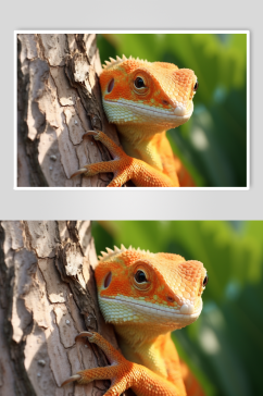 AI数字艺术高清蜥蜴野生动物摄影图片