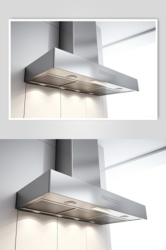 AI数字艺术高清吸油烟机家用电器摄影图片