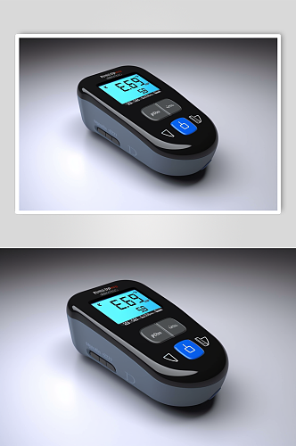 AI数字艺术血糖测量仪医疗仪器摄影图片