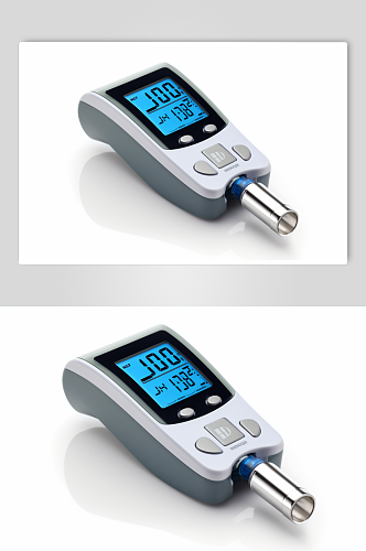 AI数字艺术血糖测量仪医疗仪器摄影图片