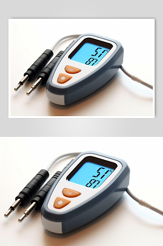AI数字艺术血糖测量仪医疗仪器摄影图片