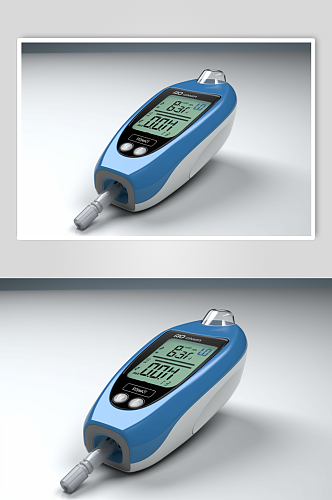 AI数字艺术血糖测量仪医疗仪器摄影图片