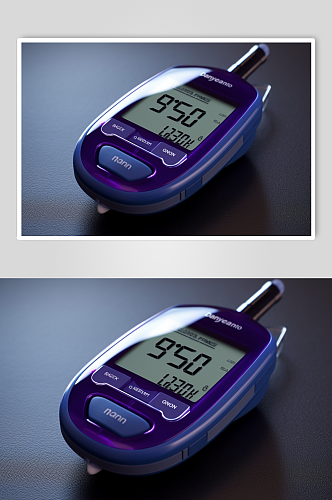 AI数字艺术血糖测量仪医疗仪器摄影图片