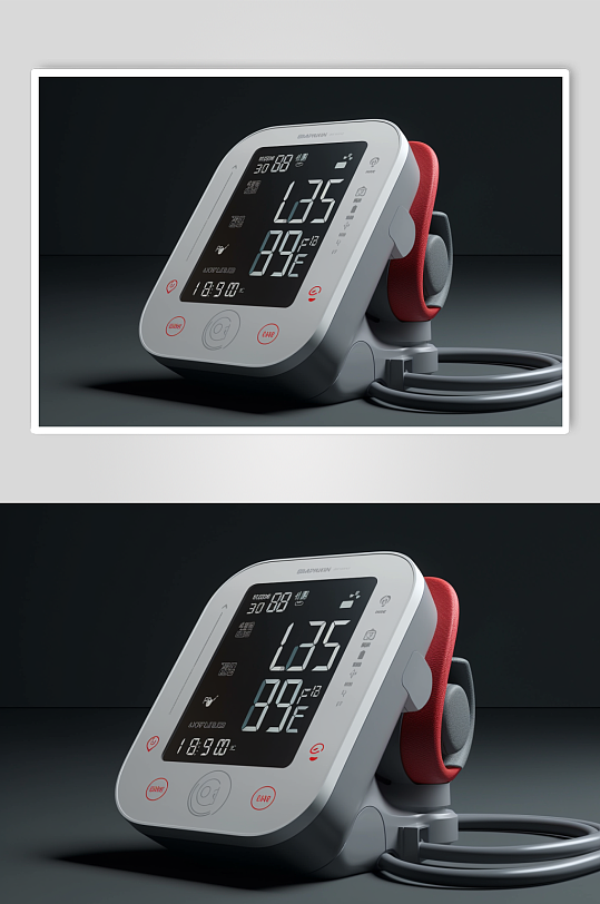 AI数字艺术高清血压计医疗仪器摄影图片