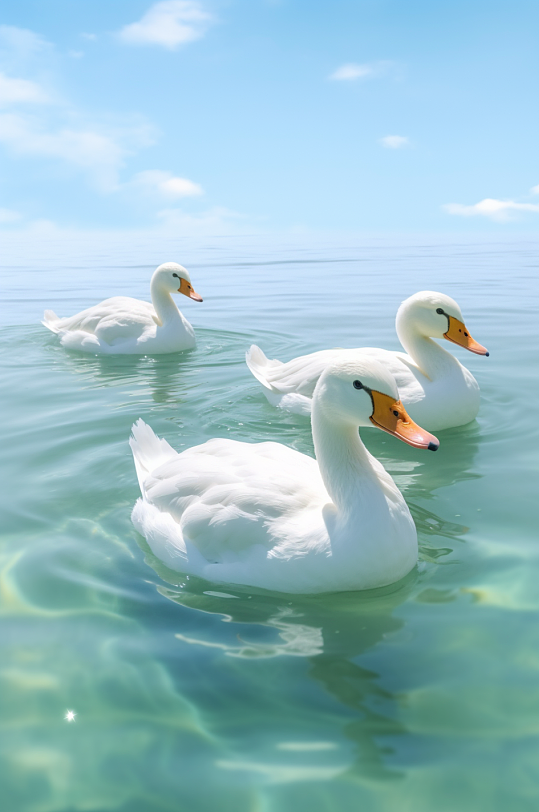 AI数字艺术可爱鸭家禽动物摄影图片-众图网