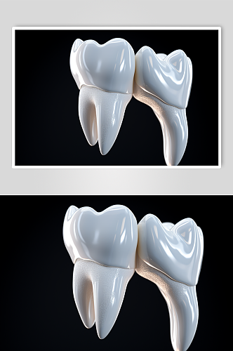 AI数字艺术医疗牙齿模型
