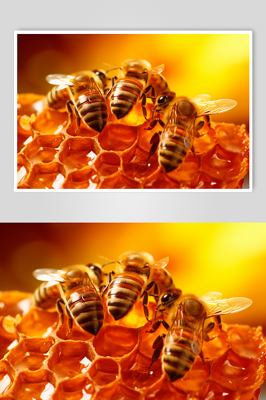AI数字艺术高清养蜂人蜂箱蜜蜂摄影图片