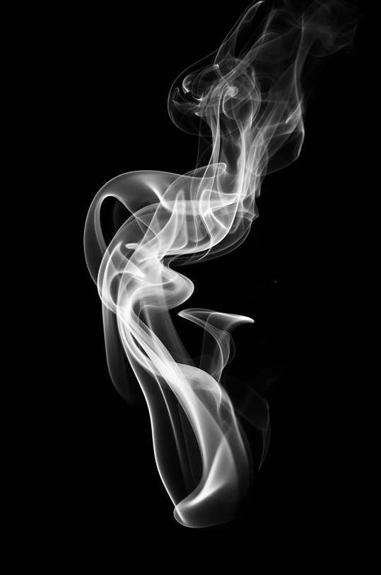 AI数字艺术简约烟雾水蒸气摄影图片