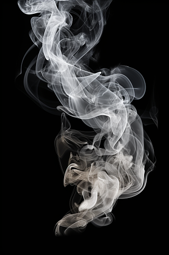 AI数字艺术清晰烟雾水蒸气摄影图片
