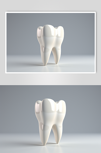 AI数字艺术医疗牙齿模型