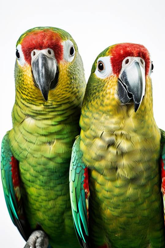 AI数字艺术高清可爱鹦鹉动物摄影图片