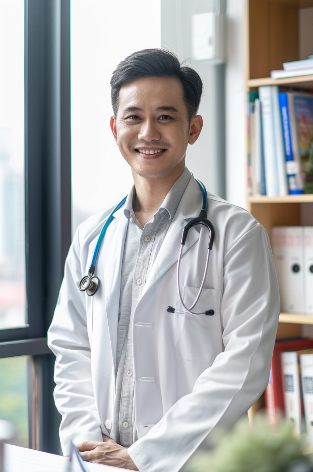 AI數字藝術醫(yī)生肖像人物攝影圖素材