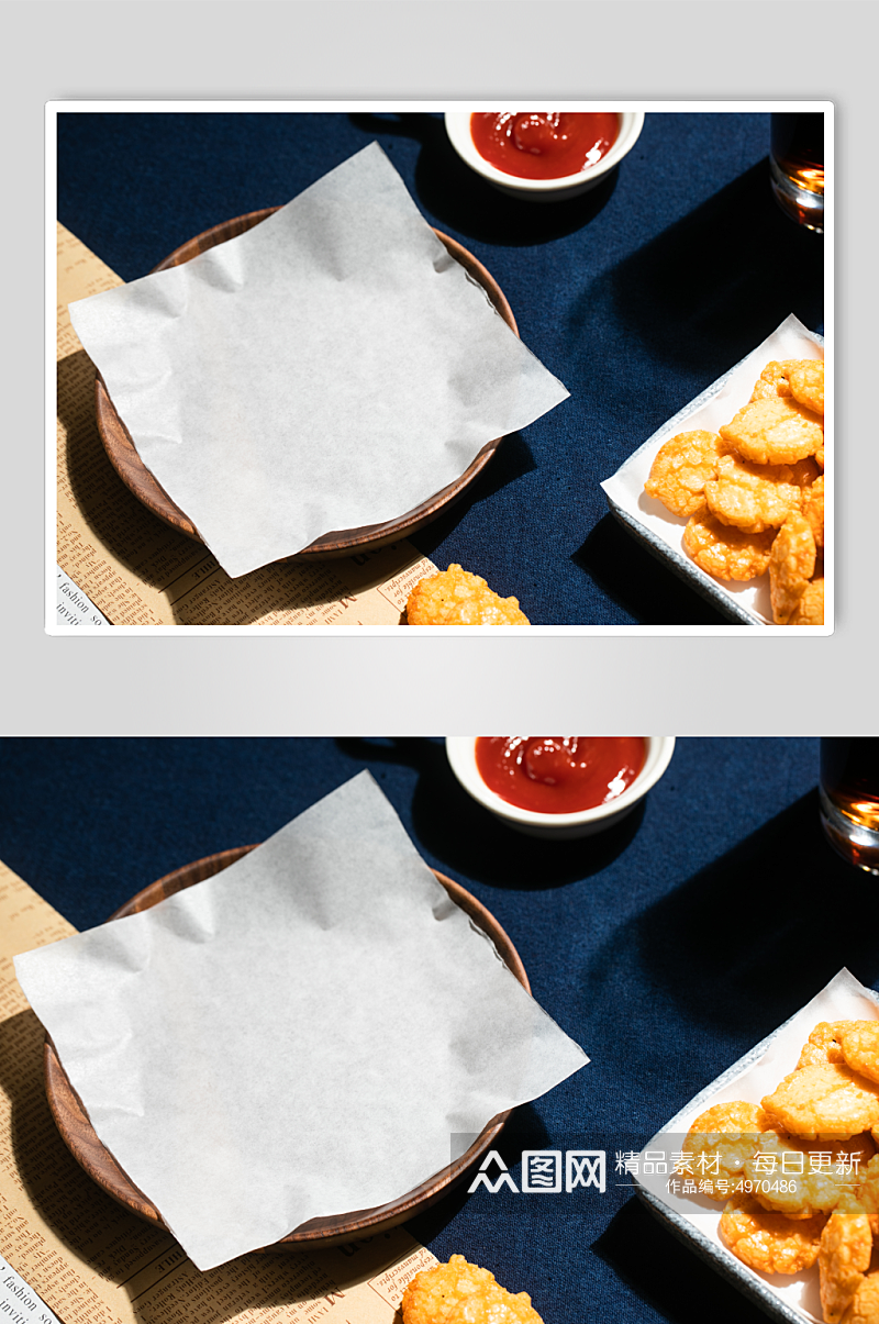 油炸食品配料油炸美食摄影图片素材