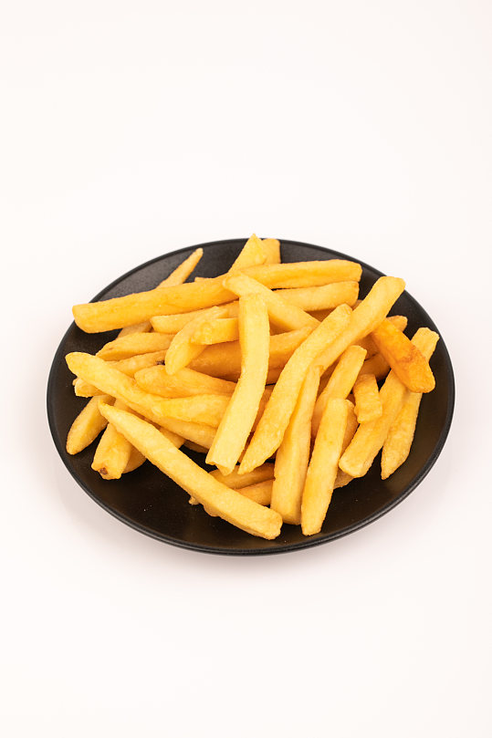 香软薯条油炸美食摄影图片