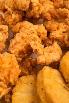 酥脆炸鸡油炸食品美食摄影图片